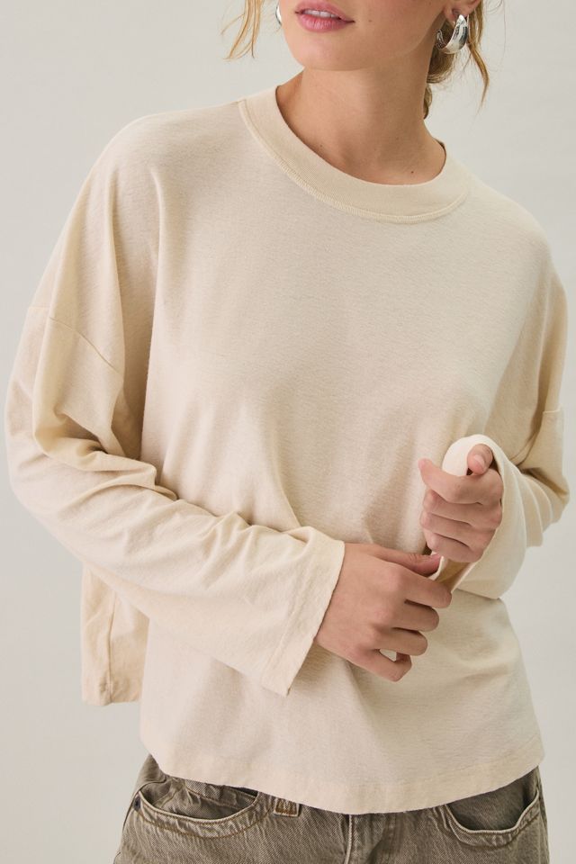 BDG T-shirt ample à manches longues Spill The Tee #1