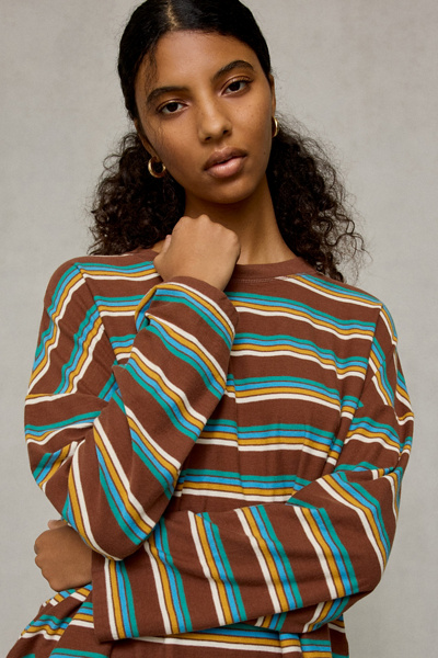 BDG Boxy Long Sleeve Spill The Tee