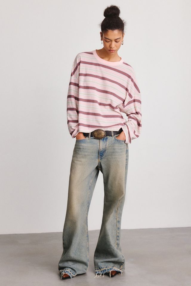 BDG Boxy Long Sleeve Spill The Tee #1