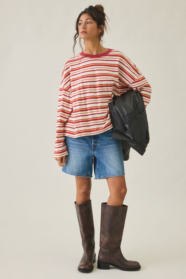 BDG T-shirt ample à manches longues Spill The Tee #4