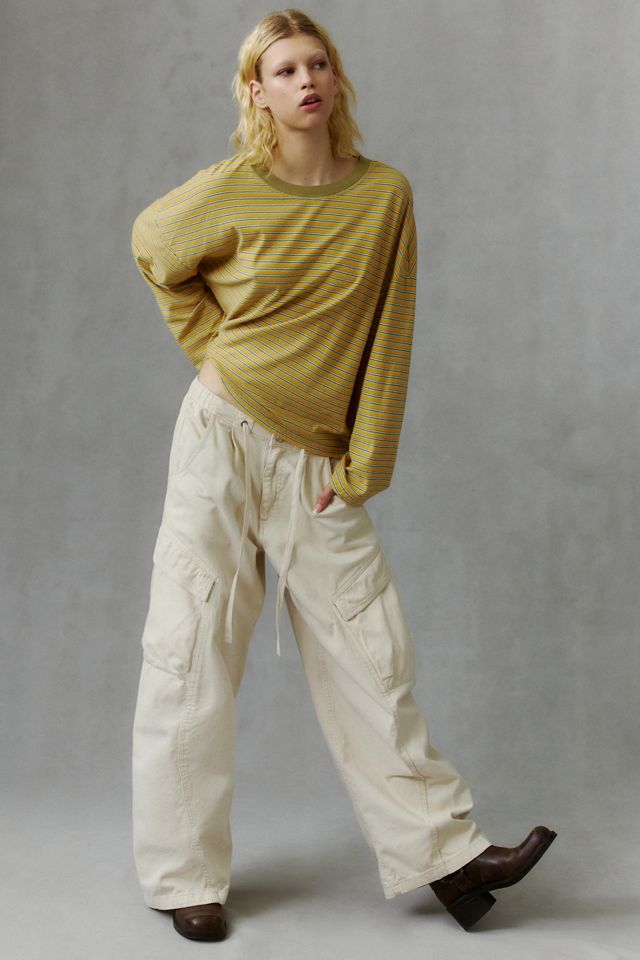 BDG Boxy Long Sleeve Spill The Tee #1