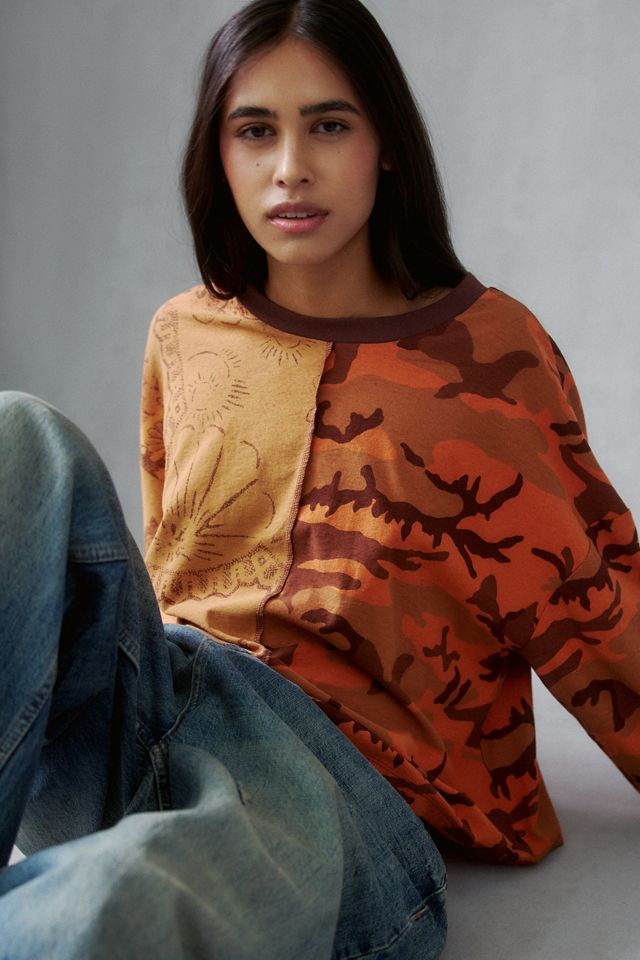 BDG Boxy Long Sleeve Spill The Tee #1