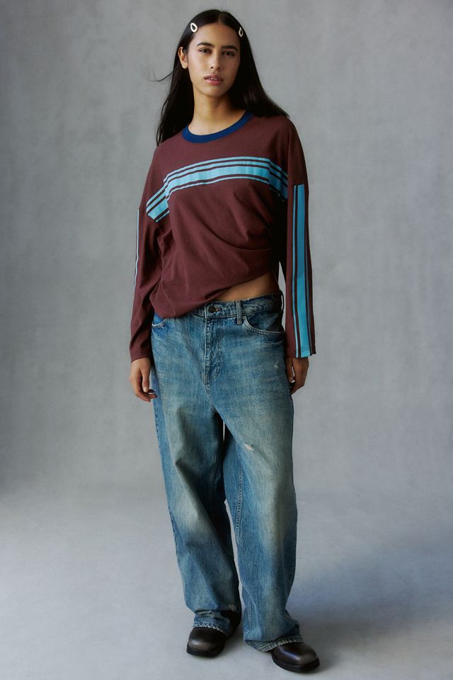 BDG Boxy Long Sleeve Spill The Tee #1