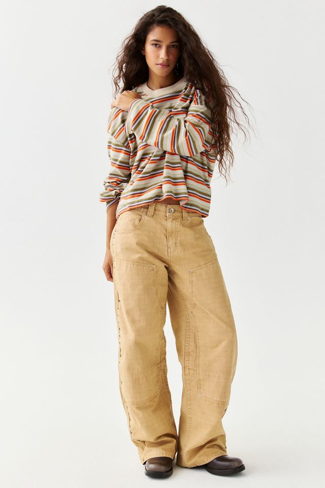 BDG Boxy Long Sleeve Spill The Tee #1
