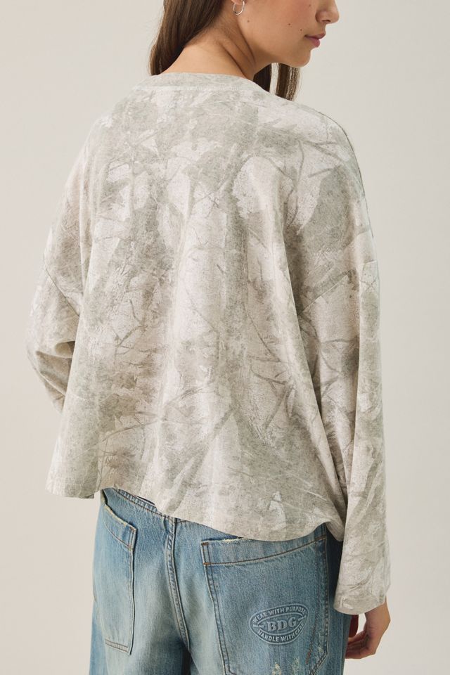 BDG Boxy Long Sleeve Spill The Tee #1