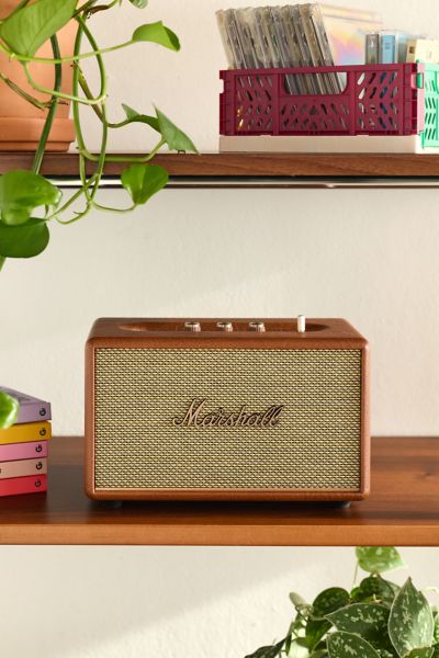 Marshall Acton Iii Bluetooth Speaker In Brown At Urban Outfitters