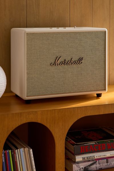 Marshall Woburn Iii Bluetooth Speaker In Cream At Urban Outfitters In White