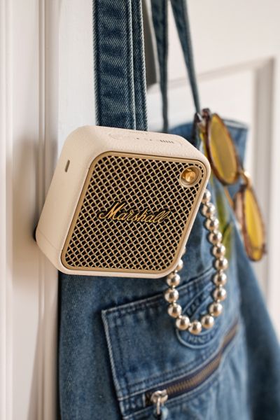 Marshall Willen Ii Portable Bluetooth Speaker In Cream At Urban Outfitters In Neutral