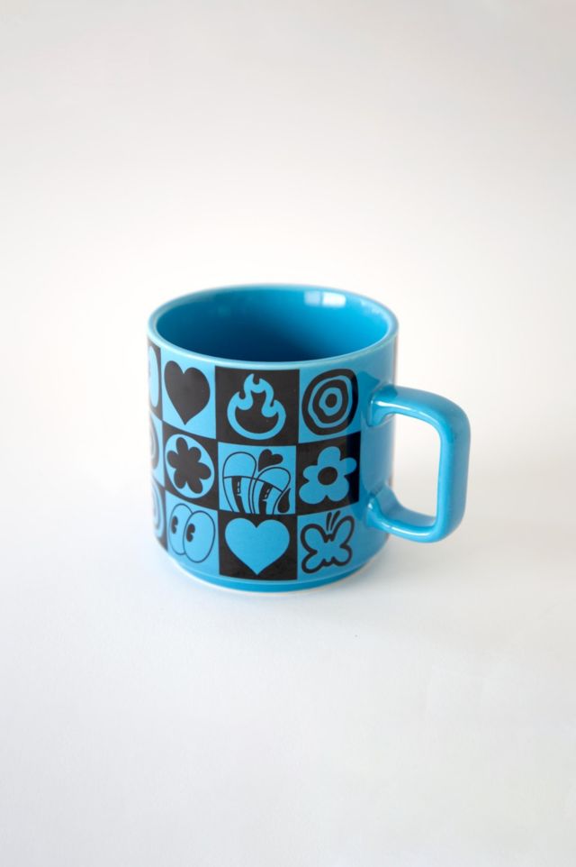 Third Drawer Down  x Hattie Stewart Squares Mug #1