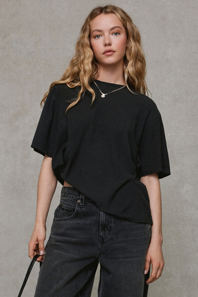 BDG Boxy Short Sleeve Spill The Tee