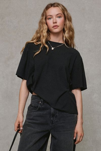 BDG Boxy Short Sleeve Spill The Tee