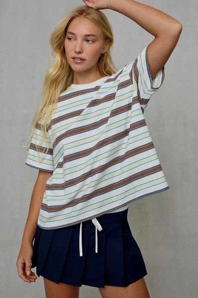 BDG Boxy Short Sleeve Spill The Tee