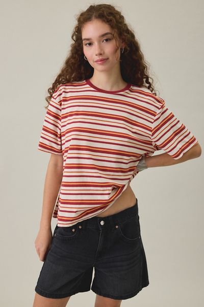BDG Boxy Short Sleeve Spill The Tee