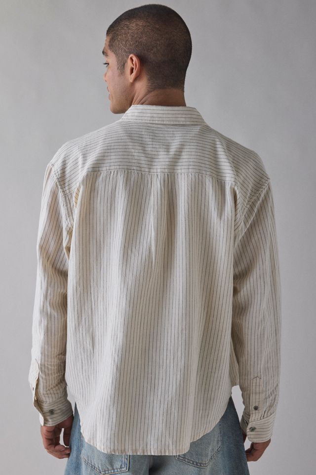 OBEY Nelson Woven Long Sleeve Shirt | Urban Outfitters