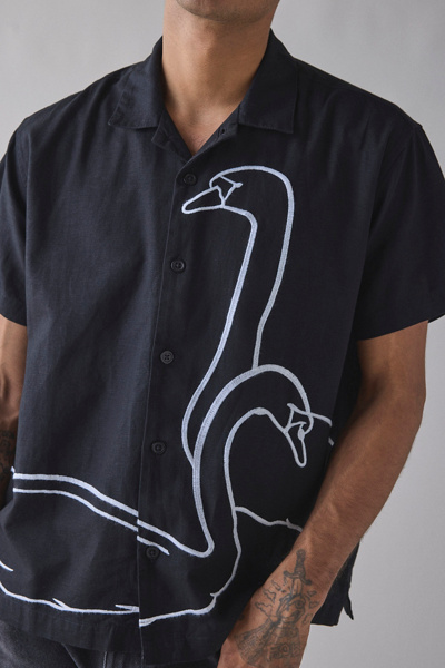 OBEY Cliff Woven Short Sleeve Shirt