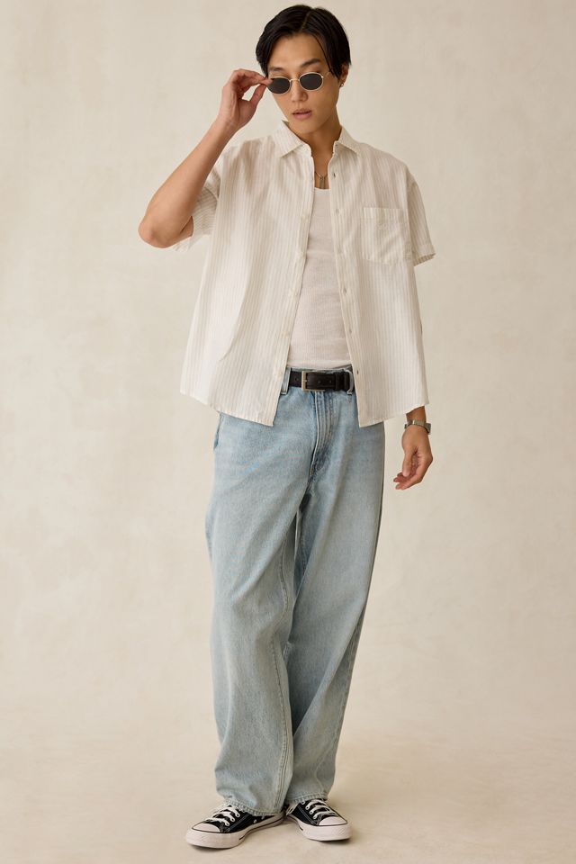 Chemise boutonnée tissée Barry OBEY #3
