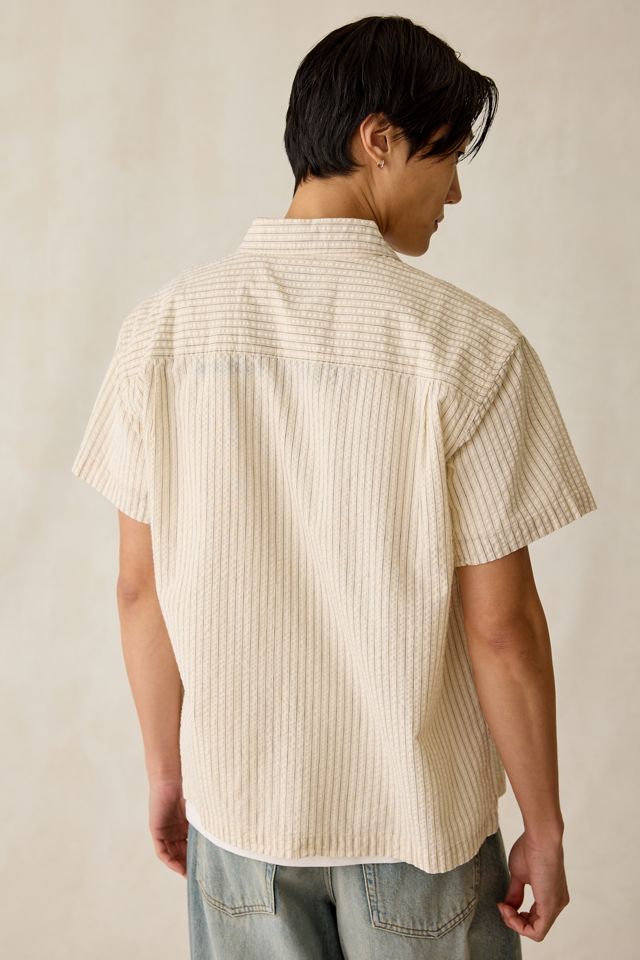 Chemise tissée à boutons Alan OBEY #1