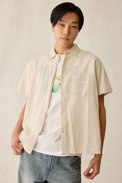 Stussy Classic Oxford Short Sleeve Button-Down Shirt | Urban
