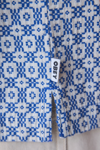 OBEY Adrian Woven Short Sleeve Shirt