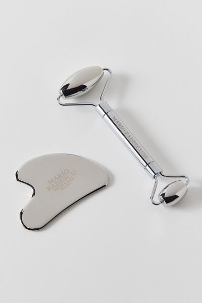 Mario Badescu Stainless Steel Facial Roller & Gua Sha Gift Set