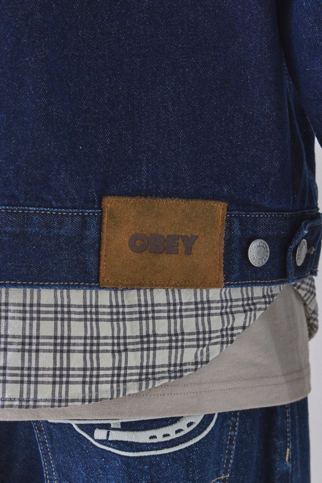 OBEY Base Denim Trucker Jacket #4