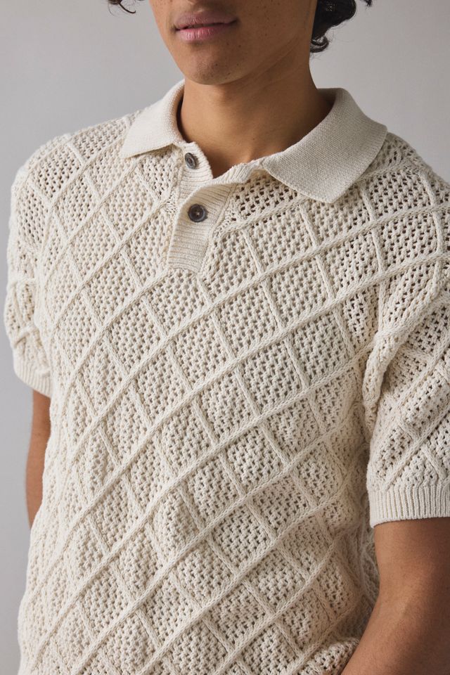 OBEY Eryk Short Sleeve Polo Sweater #3