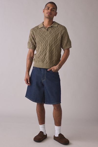OBEY Eryk Short Sleeve Polo Sweater