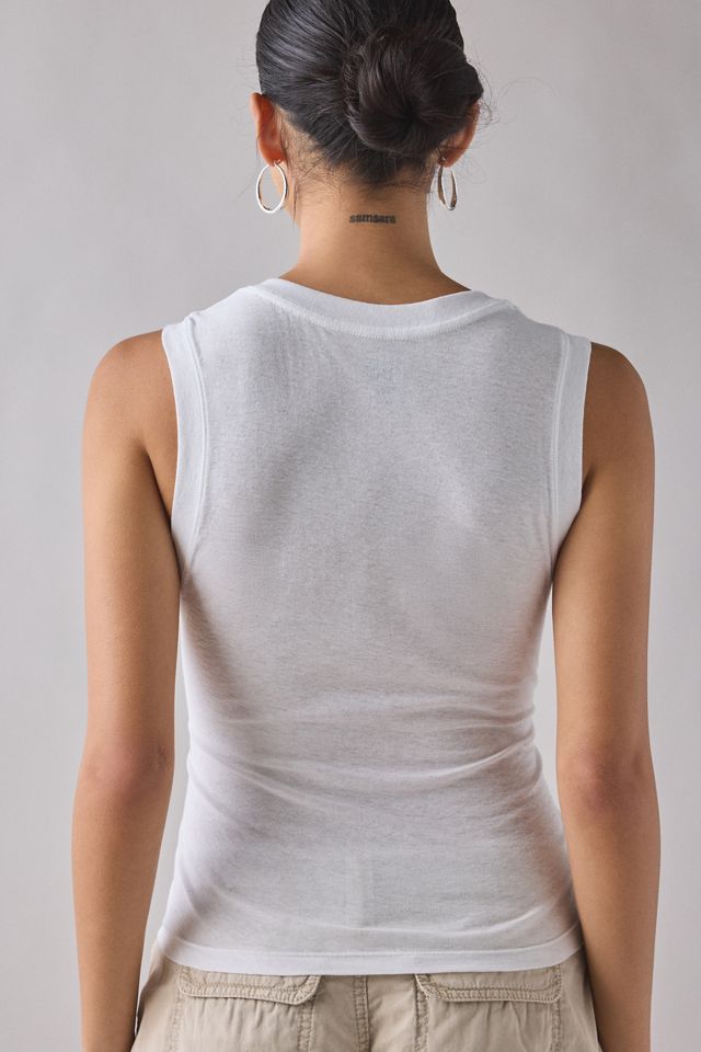BDG V-Neck Sleeveless Spill The Tee #2