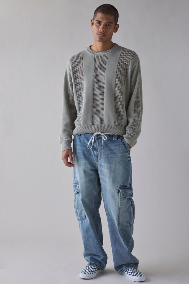 OBEY Crochet Crew Neck Sweater #2