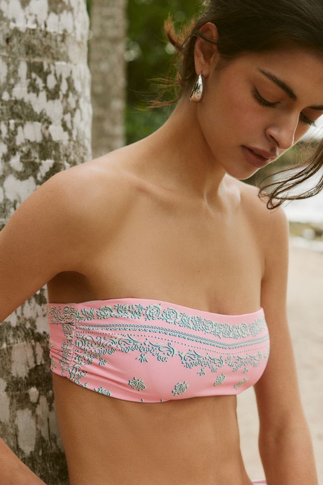 Maaji Boho Bandana Kanani Bandeau Bikini Top #1
