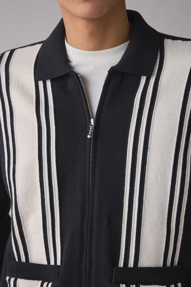 Chandail à col polo zippé Matt OBEY #3