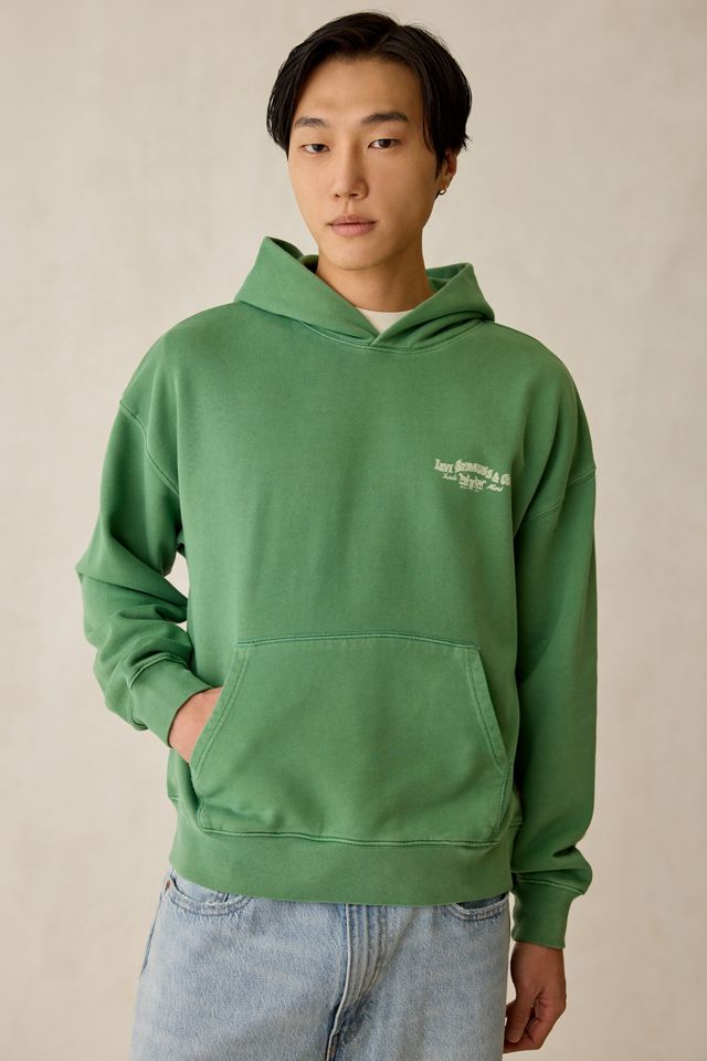 Levi’s® Two Horse Records Boxy Hoodie Sweatshirt #1