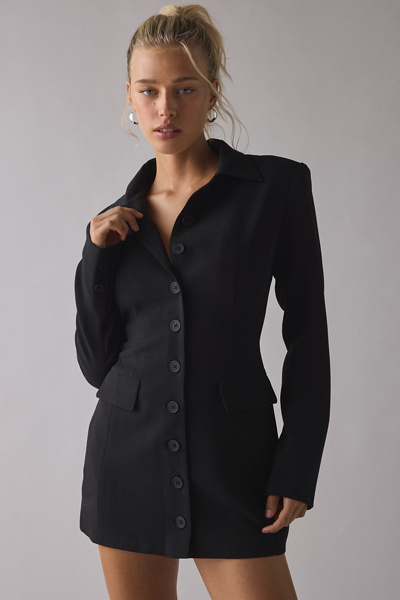 Lioness Cheri Long Sleeve Blazer Mini Dress | Urban Outfitters