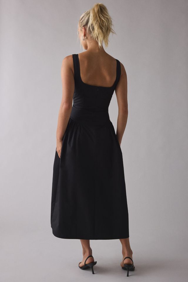 Lioness Luna Rose Drop Waist Cotton Maxi Dress #2