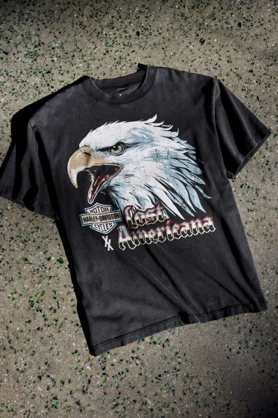 Harley Davidson X mgk lost americana Graphic Tee Product Page