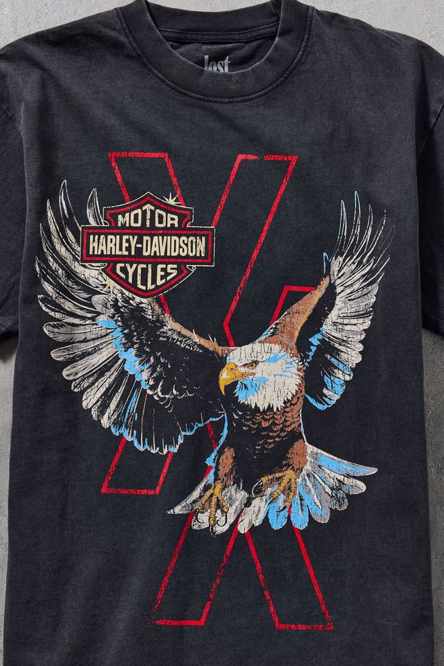 Harley Davidson X mgk lost americana Graphic Tee | Urban Outfitters