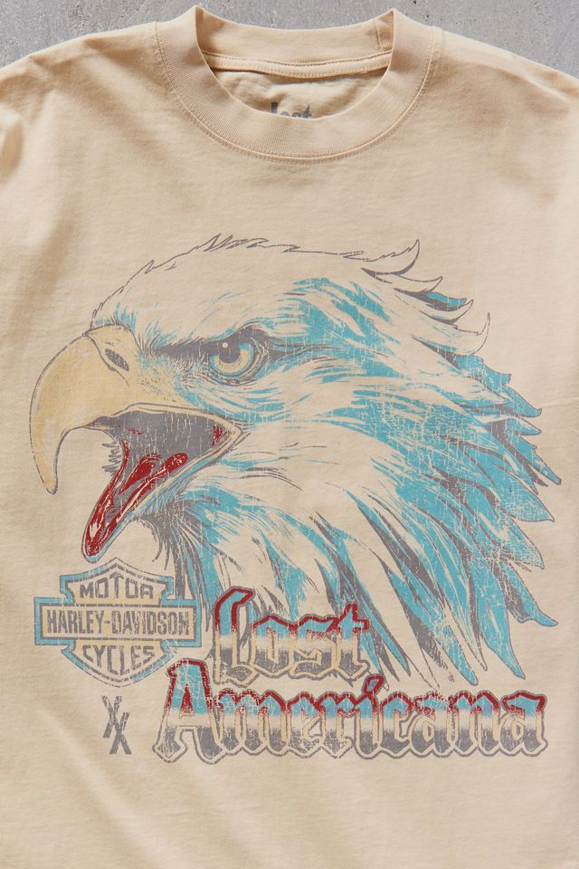T-shirt graphique Harley Davidson X mgk lost americana #1