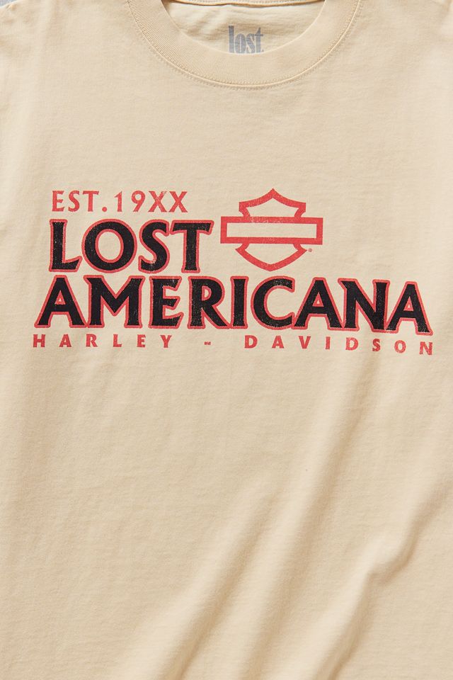 Harley Davidson X mgk lost americana Graphic Tee #1