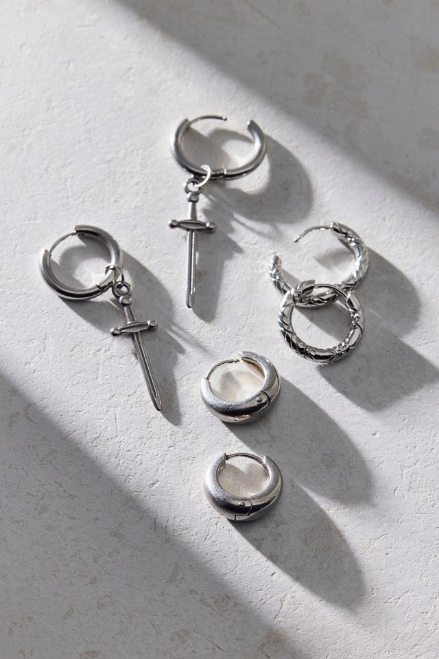 Fatale Waterproof Hoop Earring Set #1