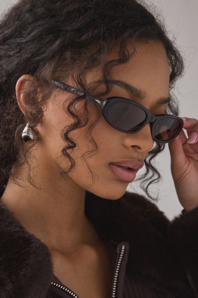 Crap Eyewear Luv Buzz Small Oval Sunglasses