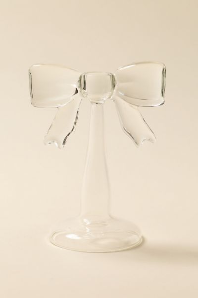 For Love & Lemons UO Exclusive Bow Shaped Taper Candle Holder