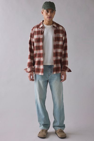 BDG Embroidered Relaxed Straight Fit Jeans