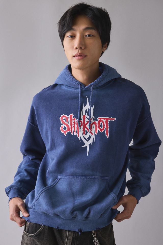 Slipknot Graphic Distressed Hoodie Sweatshirt #1
