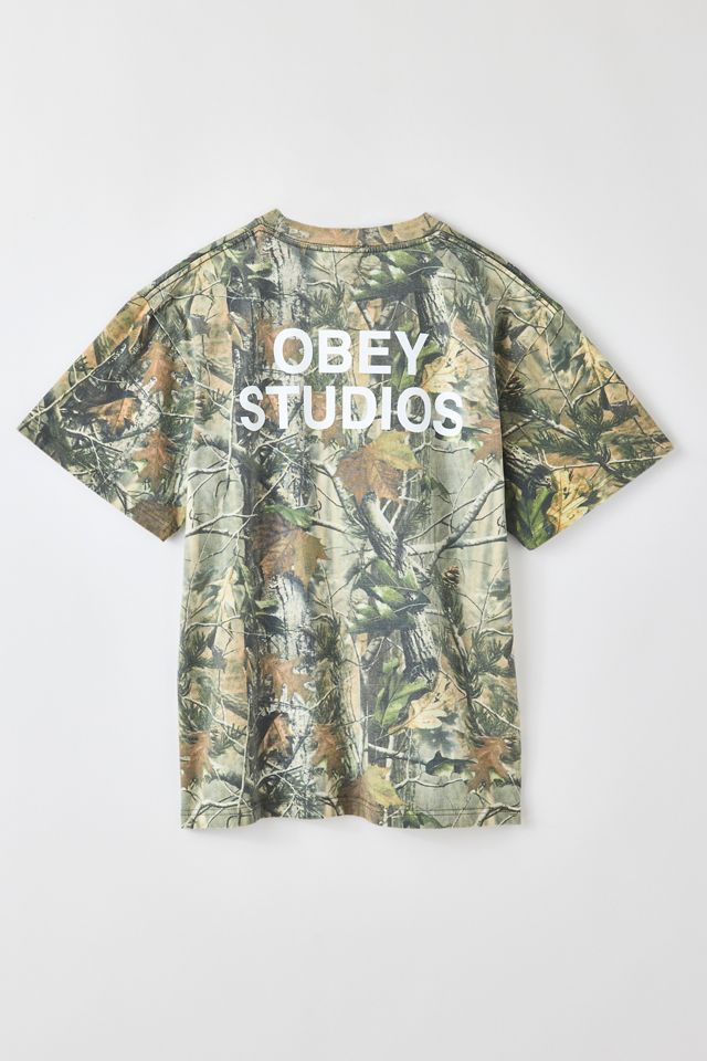 T-shirt graphique Pit poids lourd OBEY #1