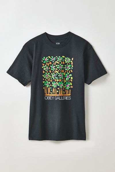 T-shirt graphique Galleries OBEY