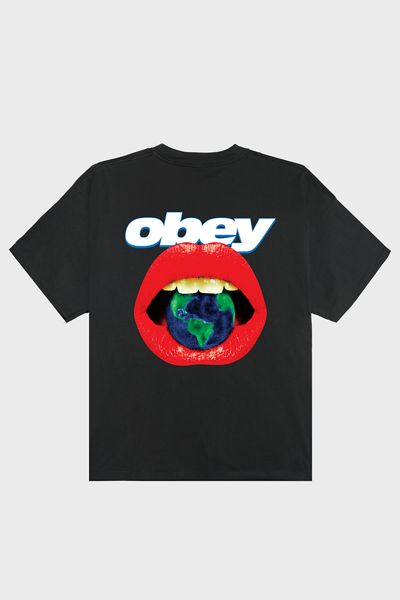 OBEY Lips Graphic Tee