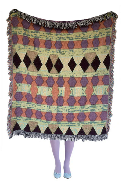 Clr Shop Pebbles Woven Throw Blanket