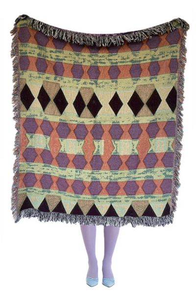 Clr Shop Pebbles Woven Throw Blanket