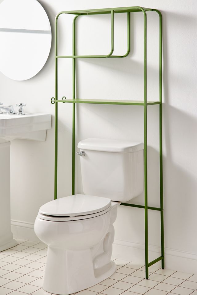 Alana Over-The-Toilet Metal Storage Shelf #2
