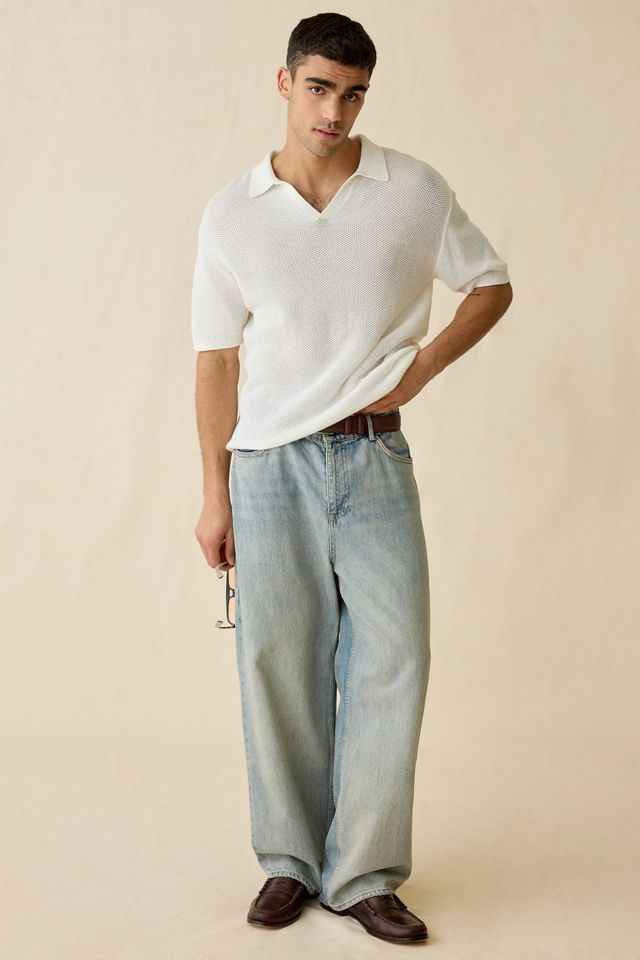 Chandail UO Skylor à col polo style enfilable #4